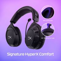 HyperX - Cloud Stinger 2 Wireless Gaming Headset for PC - Black - Alternate Views