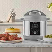 Instant Pot - 6QT Duo Plus Multi-Use Pressure Cooker with Whisper-Quiet Steam Release - Gray - Alternate Views