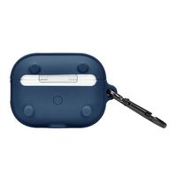 Insignia™ - Silicone Case for Apple AirPods Pro (2nd generation) (USB-C and Lightning) - Blue - Alternate Views