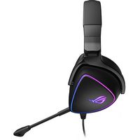 ASUS - ROG Delta S Wired Gaming Headset for PC, MAC, Switch, Playstation, and others with AI nois... - Alternate Views