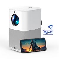 Vankyo - X3 Native 1080P Wireless Single LCD Projector - White - Alternate Views