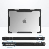 Techprotectus - Shockproof rugged case that fits the 2022-2024 MacBook Air 13.6