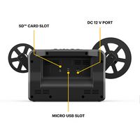 Kodak - REELS Film Scanner and Converter for 8mm and Super 8 Film - Black - Alternate Views