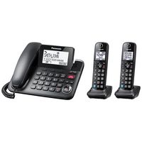 Panasonic - KX-TGF892B DECT 6.0 Expandable Corded/Cordless Phone System with Bluetooth Pairing fo... - Alternate Views
