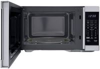 Sharp 1.1 cu. ft Stainless Countertop Microwave Works with Alexa - Stainless Steel - Alternate Views