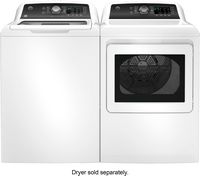 GE - 4.5 cu ft Top Load Washer with Water Level Control, Deep Fill, Quick Wash, and Glass Lid - W... - Alternate Views