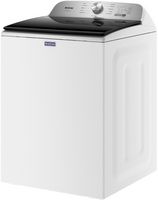 Maytag - 4.7 Cu. Ft. High Efficiency Top Load Washer with Pet Pro System - White - Alternate Views