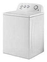 Amana - 3.8 Cu. Ft. High Efficiency Top Load Washer with with High-Efficiency Agitator - White - Alternate Views