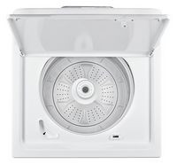 Amana - 3.8 Cu. Ft. High Efficiency Top Load Washer with with High-Efficiency Agitator - White - Alternate Views