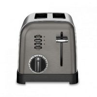 Cuisinart - 2-Slice Metal Classic Toaster - Black/Stainless Steel - Alternate Views