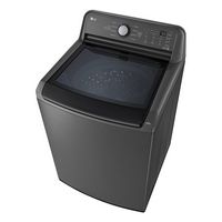LG - 5.0 Cu. Ft. High-Efficiency Top Load Washer with 6Motion Technology - Middle Black - Alternate Views