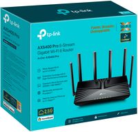 TP-Link - Archer AX5400 Pro Dual-Band Wi-Fi 6 Router - Black - Alternate Views