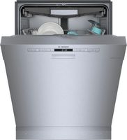 Bosch - 300 Series 24” Front Control Smart Built-In Stainless Steel Tub Dishwasher with 3rd Rack ... - Alternate Views