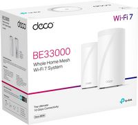 TP-Link - Deco BE33000 Quad-Band Mesh Wi-Fi 7 System (2-Pack) - White - Alternate Views