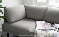 Burrow - Contemporary Range 2-Seat Sofa - Stone Gray - Alternate Views