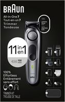 Braun - Series 7 7420 All-In-One Style Kit, 11-in-1 Grooming Kit with Beard Trimmer & More - Silver - Alternate Views