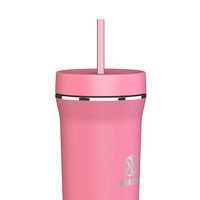 Takeya - 32-oz. Straw Tumbler - Pink Mimosa - Alternate Views