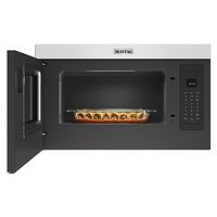 Maytag - 1.1 Cu. Ft. Over-the-Range Microwave with Flush Built-in Design - White - Alternate Views