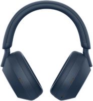 Sony - WH1000XM5 Wireless Noise-Canceling Over-the-Ear Headphones - Blue - Alternate Views