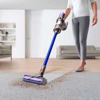 Dyson - V11 Cordless Vacuum with 6 accessories - Nickel/Blue - Alternate Views