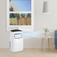 Danby - DPA065B6WDB-6 250 Sq. Ft. 3-in-1 Portable Air Conditioner 12,000 BTU - White - Alternate Views