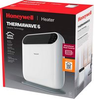 Honeywell - ThermaWave 6 Ceramic Heater - Black - Alternate Views