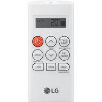 LG - 800 Sq. Ft. 14,000 BTU Smart Window Air Conditioner - White - Alternate Views