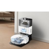 Roborock - S8 Plus-WHT Wi-Fi Connected Robot Vacuum & Mop with Self-Empty Dock - White - Alternate Views