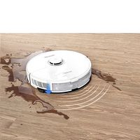 Roborock - S8-WHT Wi-Fi Connected Robot Vacuum & Mop with DuoRoller Brush & 6000 Pa Suction Power... - Alternate Views