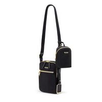 TUMI - Voyageur Persia Crossbody - Black/Gold - Alternate Views