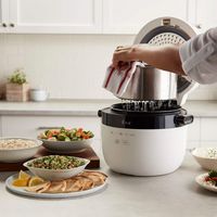 Instant Pot - Instant 20-cup Multigrain Cooker - White - Alternate Views