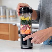 Ninja - Blast 18 oz. Portable Blender - Black - Alternate Views