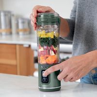 Ninja - Blast 18 oz. Portable Blender - Forest Green - Alternate Views