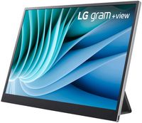 LG - gram +view 16” IPS LED 60Hz Portable Monitor (USB Type-C) - Silver - Alternate Views