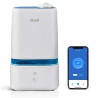 Levoit - Smart Ultrasonic Cool Mist Humidifier - White - Alternate Views