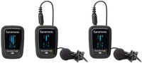 Saramonic - Blink 500 ProX B2 2-Person Wireless 2.4GHz Clip-On Microphone System with Lavaliers - Alternate Views