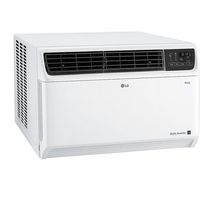 LG - 1,000 Sq. Ft. 18,000 BTU Smart Window Air Conditioner - White - Alternate Views