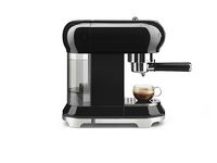 SMEG Semi-Automatic Espresso Machine with 15 bar pressure - Black - Alternate Views