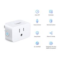 TP-Link - Tapo Smart Wi-Fi Plug Mini with Matter (1-pack) - White - Alternate Views