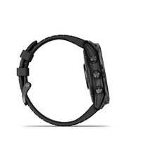 Garmin - fenix 7X Pro Sapphire Solar GPS Smartwatch 51 mm Fiber-reinforced polymer - Carbon Gray ... - Alternate Views