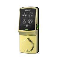 Lockly - Secure Pro Smart Lock Wi-Fi Replacement Deadbolt with 3D Biometric Fingerprint/Keypad/Vo... - Alternate Views