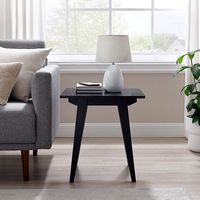 Walker Edison - Scandi Side Table - Black - Alternate Views