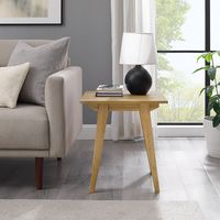 Walker Edison - Scandi Side Table - English Ash - Alternate Views