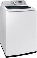 Samsung - 4.6 Cu. Ft. High-Efficiency Smart Top Load Washer with ActiveWave Agitator - White - Alternate Views