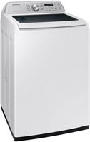 Samsung - 4.7 Cu. Ft. High-Efficiency Smart Top Load Washer with Active WaterJet - White - Alternate Views