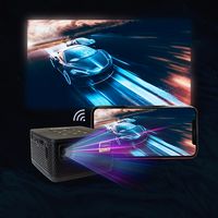 AAXA - P7+ Native 1080p Smart Mini DLP Projector, 2.5 Hour Battery, WiFi, BT, Wireless Mirroring,... - Alternate Views