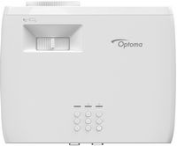 Optoma - HZ40HDR Compact Long Throw 1080p HD Laser Projector with High Dynamic Range - White - Alternate Views