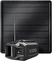 Vosker - V300 Ultimate Outdoor Wireless 1080p Security System with External Solar Panel - Black - Alternate Views