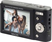 Minolta - MND20 44.0 Megapixel Digital Camera - Black - Alternate Views