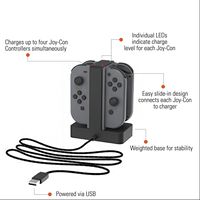 PowerA - Joy-Con Charging Dock - Black - Alternate Views